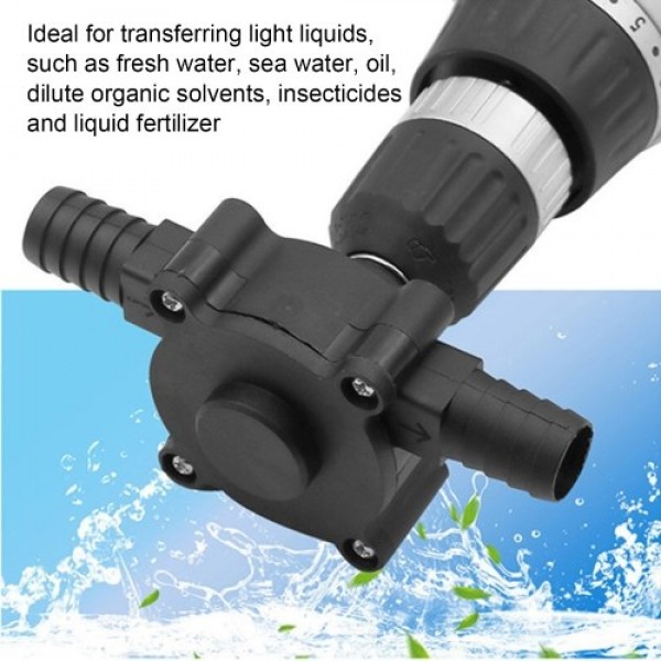 Portable Electric Drill Self Priming Drive Pump Small Pump for Oil Fluid Water Transfer