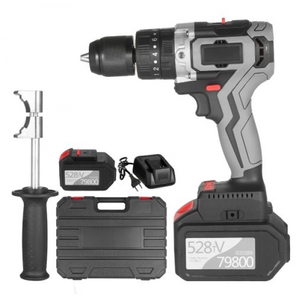 Cordless Drill Driver 21V 6.0A Battery Max Torque ...