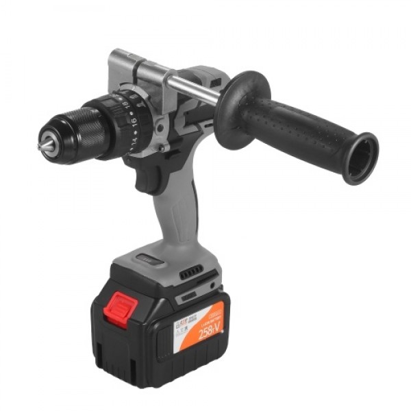 21V 6.0A Cordless Drill Driver Batteries Max Torque 200N.m 1/2 Inch Metal Keyless Chuck 20+3 Position 0-1550RMP Variable Speed I