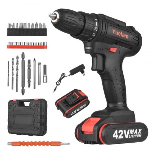Cordless Screwdriver Yuclam Electric Screwdriver T...