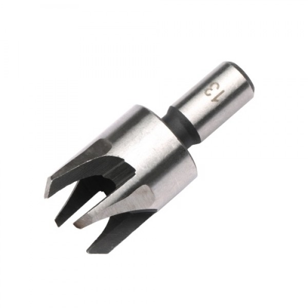 8Pcs Woodworking Chamfer Drilling Tool Wood Plug Cutter Drill Bit Set with 3/8in Round Shank for Wood Drilling or Woodworking Ch