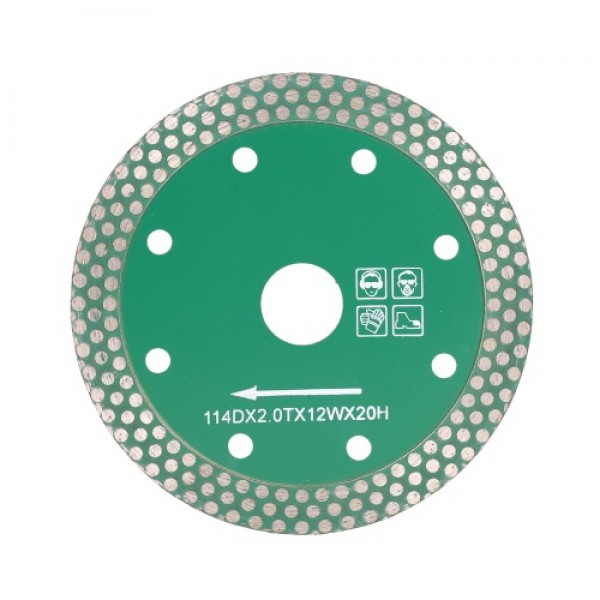 114*2.0*20mm Dry Cutting Diamond Saw Blade with 8 ...
