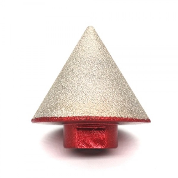 80# Vacuum-Brazed Diamond Chamfer Bit Round-bevel ...