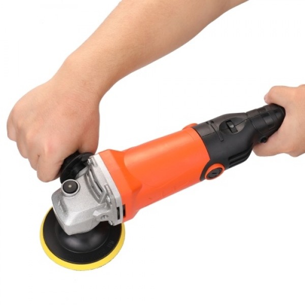 1200W 220V Adjustable Speed Car Electric Polisher Waxing Machine Automobile Furniture Polishing Tool