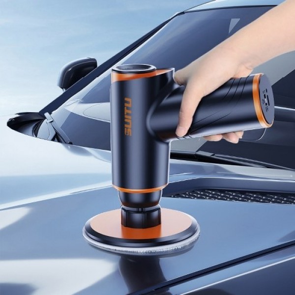 100W 1800rpm Multifunctional Cordless Car Polishing Waxing Machine Portable Car Waxing Tool Two Speed Adjustable