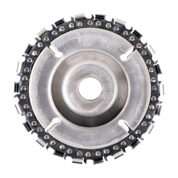 Grinder Disc and Chain Wood Carving Disc for Use with 4