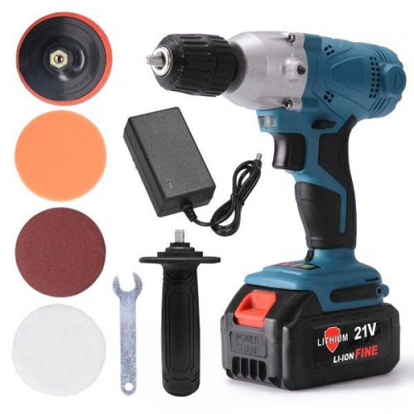 800W 21V  Multi-function 2 In 1 Electric Drill Pol...