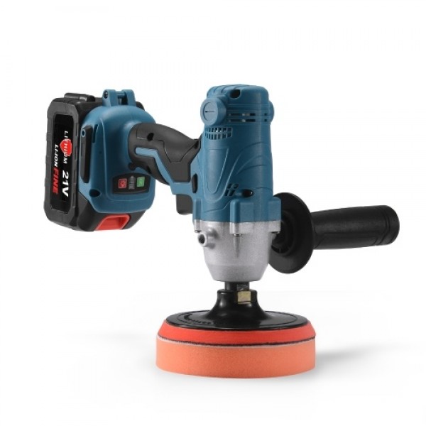 800W 21V  Multi-function 2 In 1 Electric Drill Polishing Machine Handheld Portable Polishing Machine Stepless Variable Speed Fun