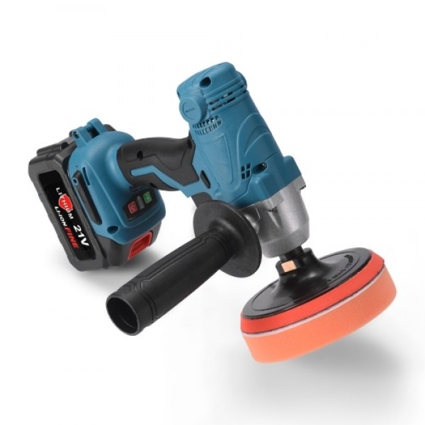 800W 21V  Multi-function 2 In 1 Electric Drill Polishing Machine Handheld Portable Polishing Machine Stepless Variable Speed Fun