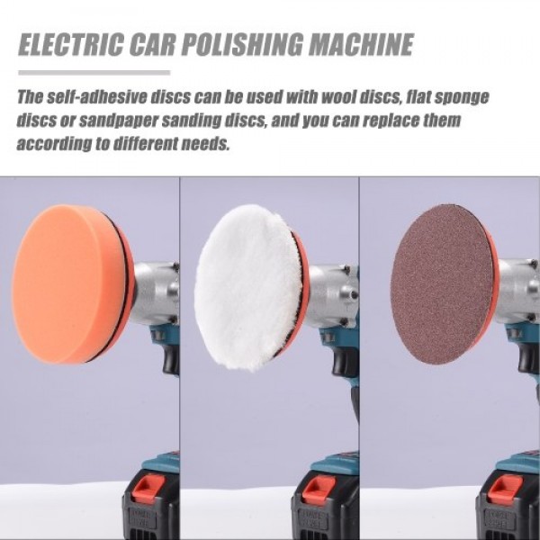 800W 21V  Multi-function 2 In 1 Electric Drill Polishing Machine Handheld Portable Polishing Machine Stepless Variable Speed Fun