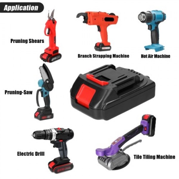 21V Lithium Battery Rechargeable Batteries for Electric Wrench Drill Saws Angle Grinder Power Tool