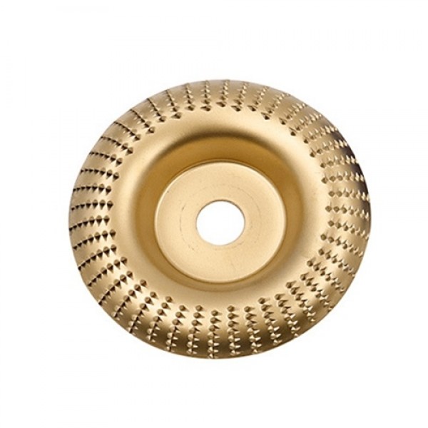 4 Inch Wood Carving Disc for Angle Grinder with 5/8-inch Arbor Wood Shaping Disc Angle Grinding Wheel Rotary Tool Wood Cutting S