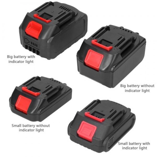 21V Lithium Battery Rechargeable Batteries for Electric Wrench Drill Saws Angle Grinder Power Tool