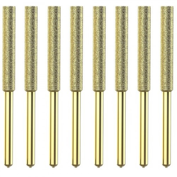 8Pcs Chainsaw Bits Titanium Plated Diamond Sharpen...