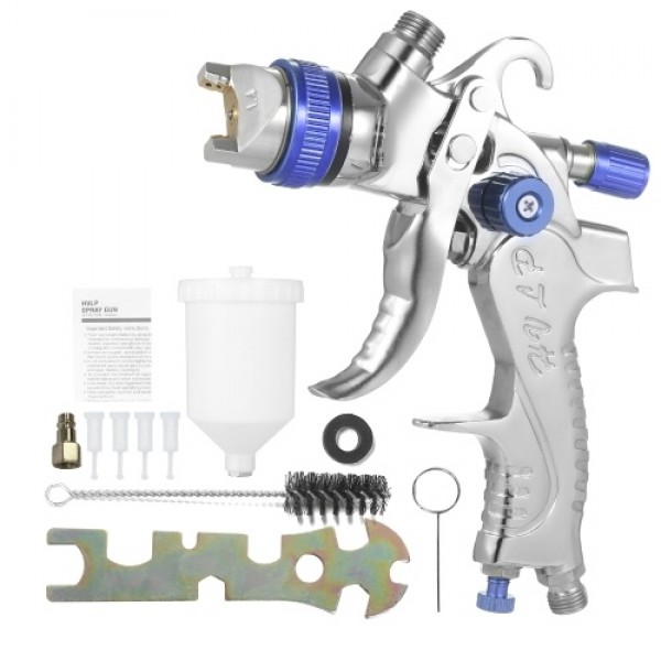 Gravity Feed Air Spray Gun HVLP Sprayer Paint Gun ...