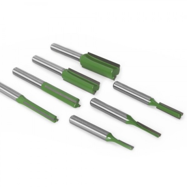 7PCS Router Bits Set 6.35mm (1/4 Inch) Shank 3 4 5...