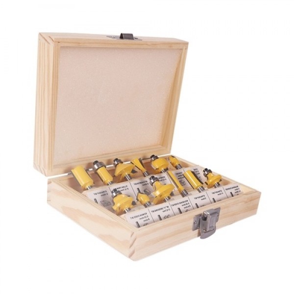 12pcs Milling Cutter Router Bit Set Wood Cutter Ca...