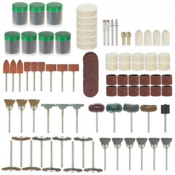 337PCS 1/8'' Shank Rotary Tool Accessories Set San...