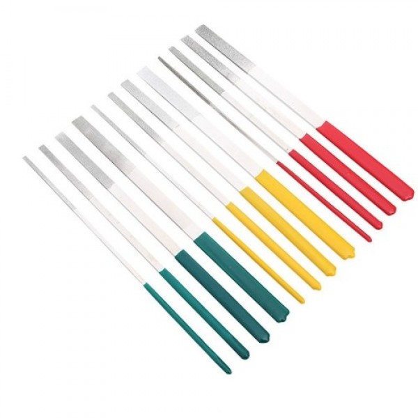 12PCS Diamond File Kit Assorted Rasp Repairing Too...
