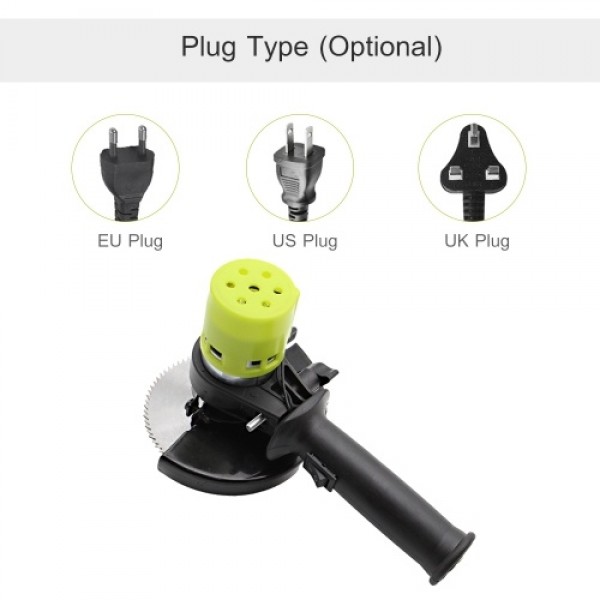 24V 90W High Power Electric Saw Household Mini Saw with 4-inch Circular Saw Blade Cutting Tool for Zingiber Garlic Onion Seedlin