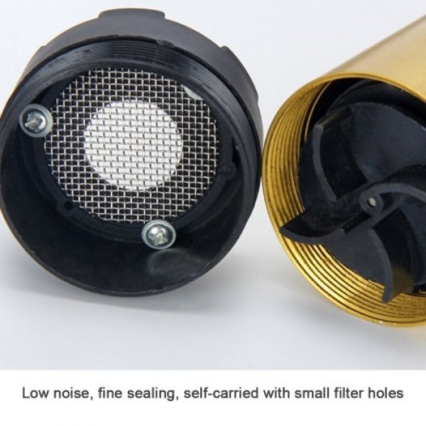 Aluminum Alloy Outshell Portable Fuel Transfer Pump Mini Electric Submersible Pump for Pumping D-iesel Oil Water