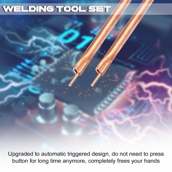 Portable Small Size DIY Kit Welders Pen Portable Battery Storage Spot Welding PCB Circuit Board Welding Equipment Suitable for 1
