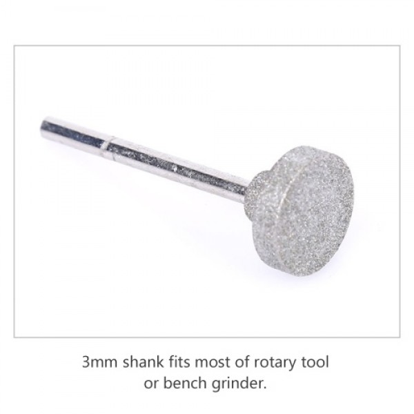 50pcs/set Diamond Drill Bit Burr Set Grinding Head for Rotary Tool Crafts Rocks Marble Porcelain Hand Drill Jewelry Making Lapid