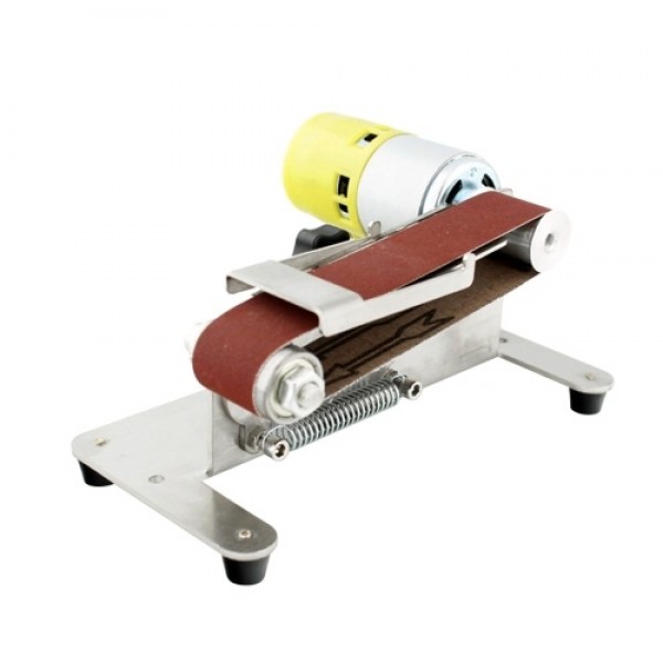 Mini Belt Sander Electric Edge Sharpener with Adju...