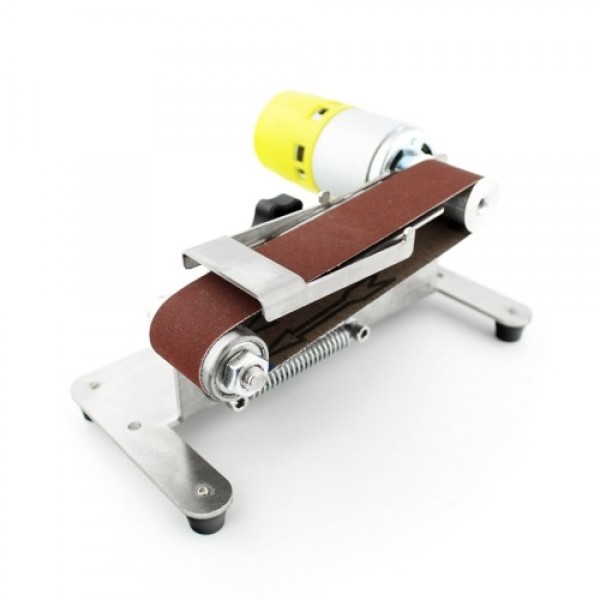 Mini Belt Sander Electric Edge Sharpener with Adju...