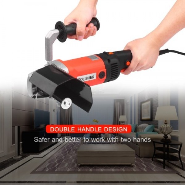 220V 1400W Electric Burnishing Polishing Machine Electric Wire drawing Machine Polisher for Metal Stainless Steel Wood Polishing