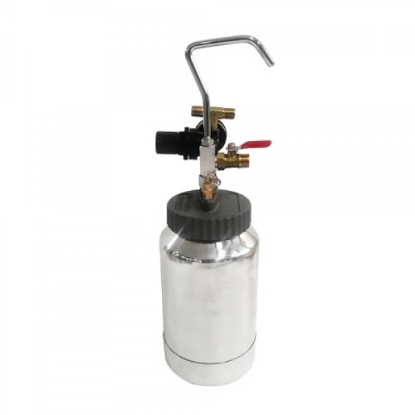 2L Pressure Pot Tank with Air Spray Gun and Regula...