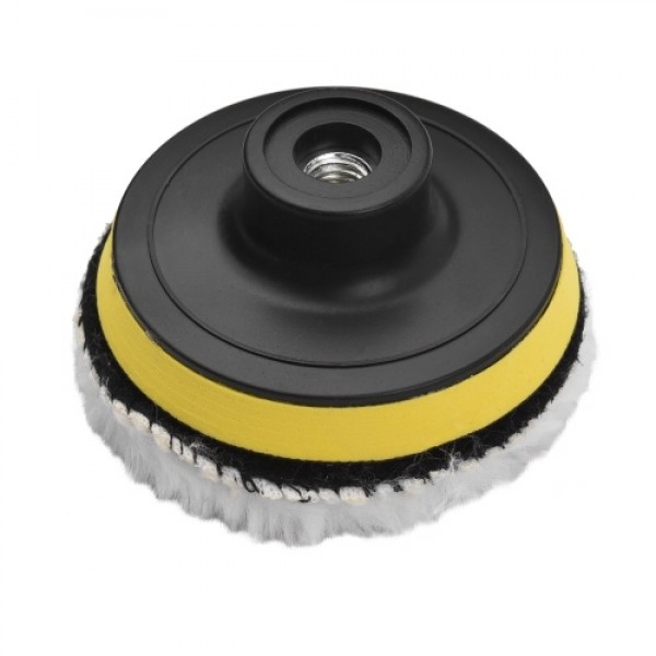 31Pcs Polishing Pads Kit 3 Inches Drill Buffer Attachment with Sanding Papers Sanding Waxing for Automobiles Yachts