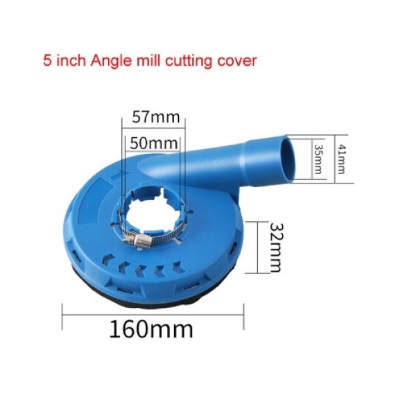 7 Inch Angle Grinder Dust Cover Practical Angle Grinder Dust Cover Household Angle Grinder Protective Cover Suitable for 150/180