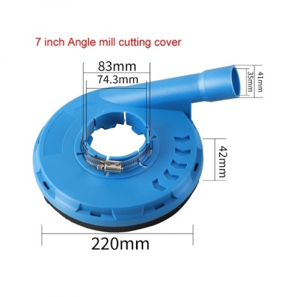 7 Inch Angle Grinder Dust Cover Practical Angle Grinder Dust Cover Household Angle Grinder Protective Cover Suitable for 150/180