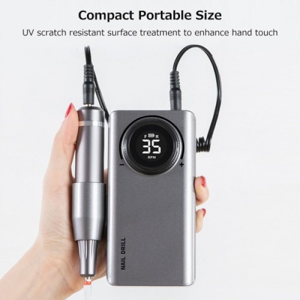 Portable Rechargeable Nail Drill Machine Multifunc...