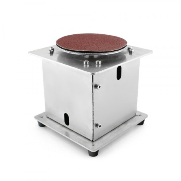 Mini Bench Disc Sander Electric Edge Sharpener 7 Variable Speed 20 Sanding Discs Self-adhesive DIY Benchtop Sanding Polishing Gr