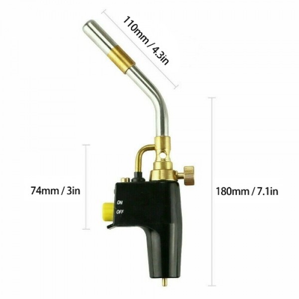 Portable High Heat Welding Plumbing Torches Gas Soldering Plumbing Blow Torch Soldering Instant Professional Brazing Torch