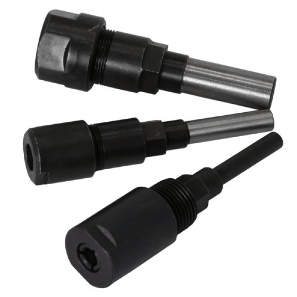 1/4'' Shank Router Bit Extension Rod Collet Engraving Machine Extension Milling Cutter for Wood