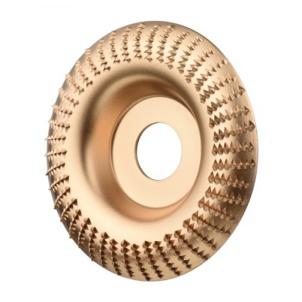 Grinder Wheel Disc 4 Inch Wood Shaping Wheel Grinding Wheel Disc with 7/8'' Arbor Angle Grinder Attachment Tool for Sanding Carv