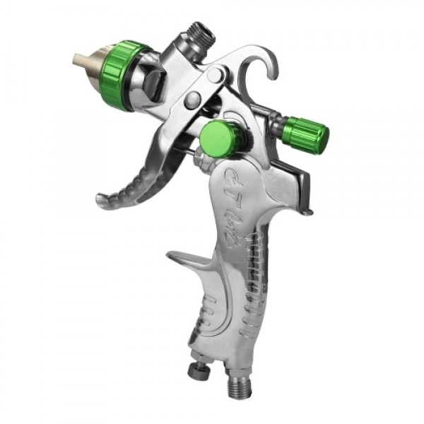 2008 Airbrush Kit HVLP Air Spray Machine Gravitational Force Feed Paint Sprayer Air Brush Set Stainless Steel 1.4mm 1.7mm 2.0mm 