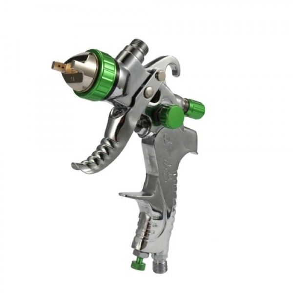 2008 Airbrush Kit HVLP Air Spray Machine Gravitational Force Feed Paint Sprayer Air Brush Set Stainless Steel 1.4mm 1.7mm 2.0mm 