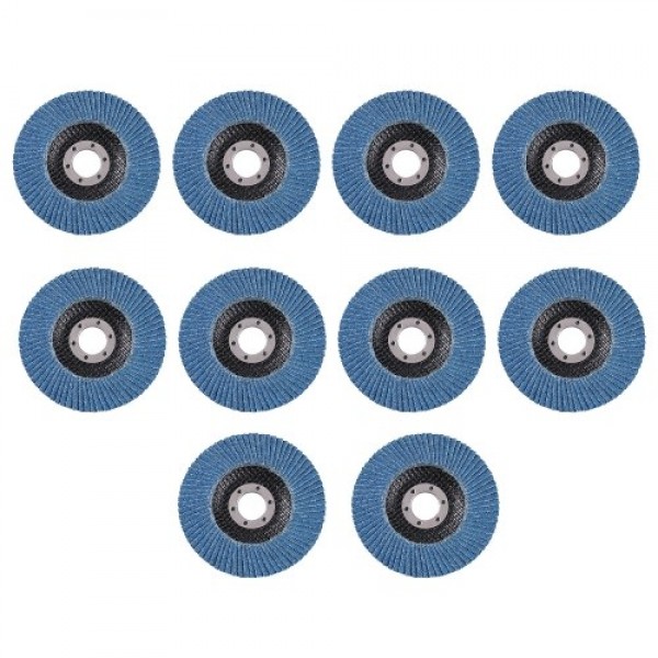 10Pcs 4.5in Angle Grinder Flap Discs 4.5'' X 7/8''...