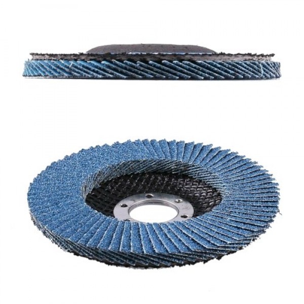 10Pcs 4.5in Angle Grinder Flap Discs 4.5'' X 7/8'' Premium Zirconia Alumina Abrasive Sanding Grinding Wheel
