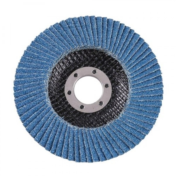 10Pcs 4.5in Angle Grinder Flap Discs 4.5'' X 7/8'' Premium Zirconia Alumina Abrasive Sanding Grinding Wheel