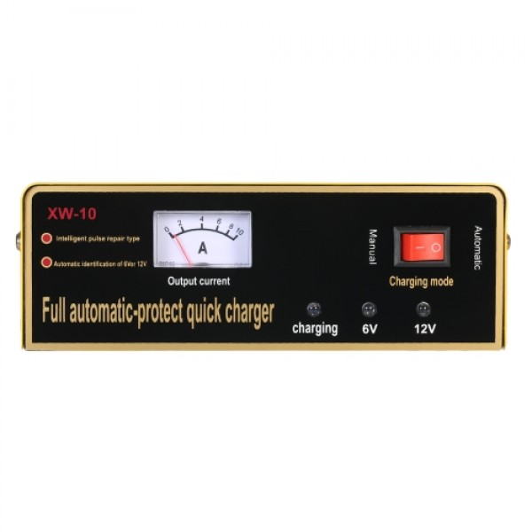 6V/12V 80AH Intelligent Automatic LED Charger Pulse Repair Type Maintainer for Lead Acid Battery and Lithium Battery 120W AC110V