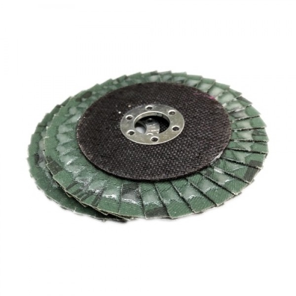 25pcs 100mm Premium High Density Calcined Aluminum Oxide Flap Disc Flap Sanding Disc Pack of 25pcs Flap Disc Abrasive Wheels Abr