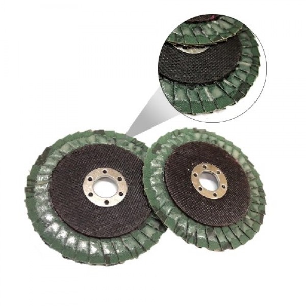 25pcs 100mm Premium High Density Calcined Aluminum Oxide Flap Disc Flap Sanding Disc Pack of 25pcs Flap Disc Abrasive Wheels Abr