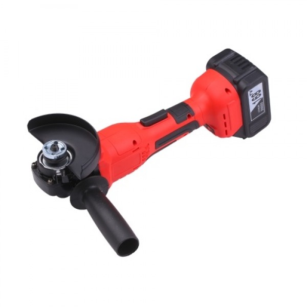 21V Brushless Cordless Angle Grinder 11000RPM Handhel Electric Grinder with 2pcs 20.0Ah Lithium-Ion Battery and Tool Box