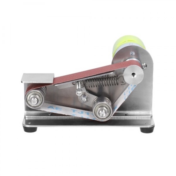 Multifunctional Grinder Mini Electric Belt Sander DIY Polishing Grinding Machine Cutter Edges Sharpener with 10pcs 30mm Sanding 