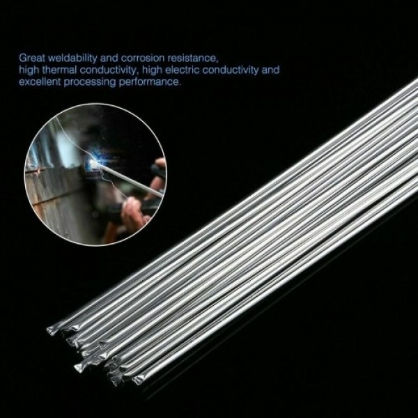 20Pcs Aluminum Welding Rods Flux-cored No Flux Required Low Melting Point Corrosion Resistance